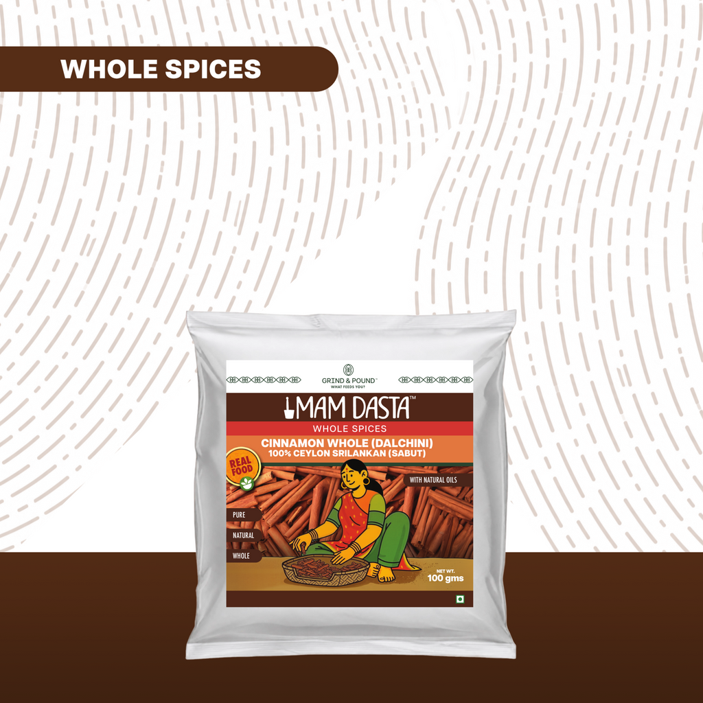 100% Ceylon Dalchini  (Cinnamon / दालचीनी) — Whole Sticks