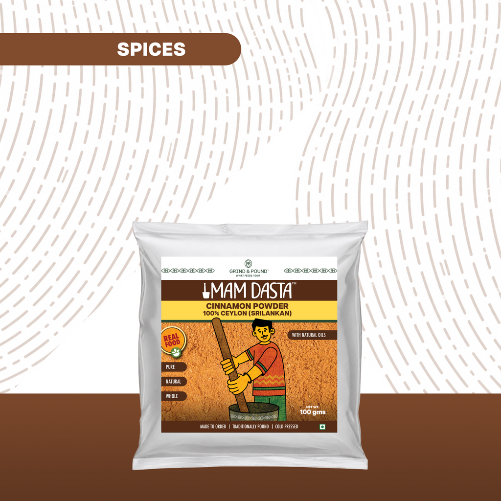 100% Dalchini (Cinnamon / दालचीनी) Powder
