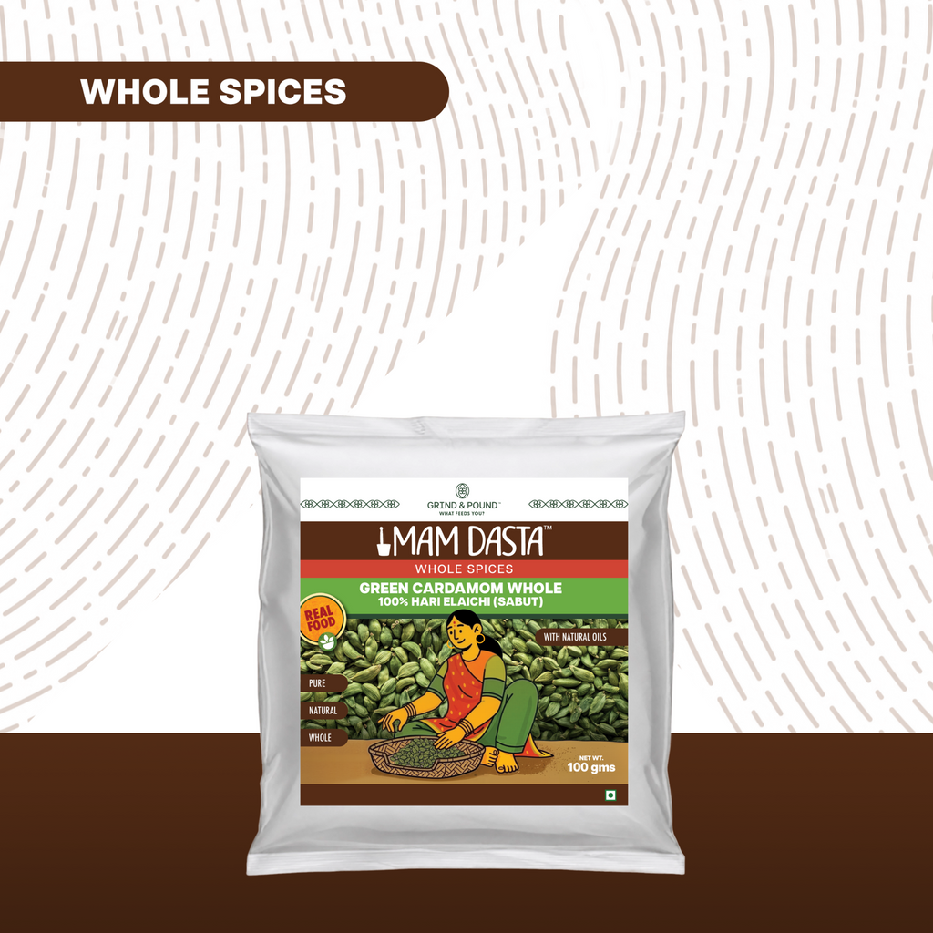 100% Choti Elaichi (Green Cardamom / छोटी इलायची) — Whole Pods