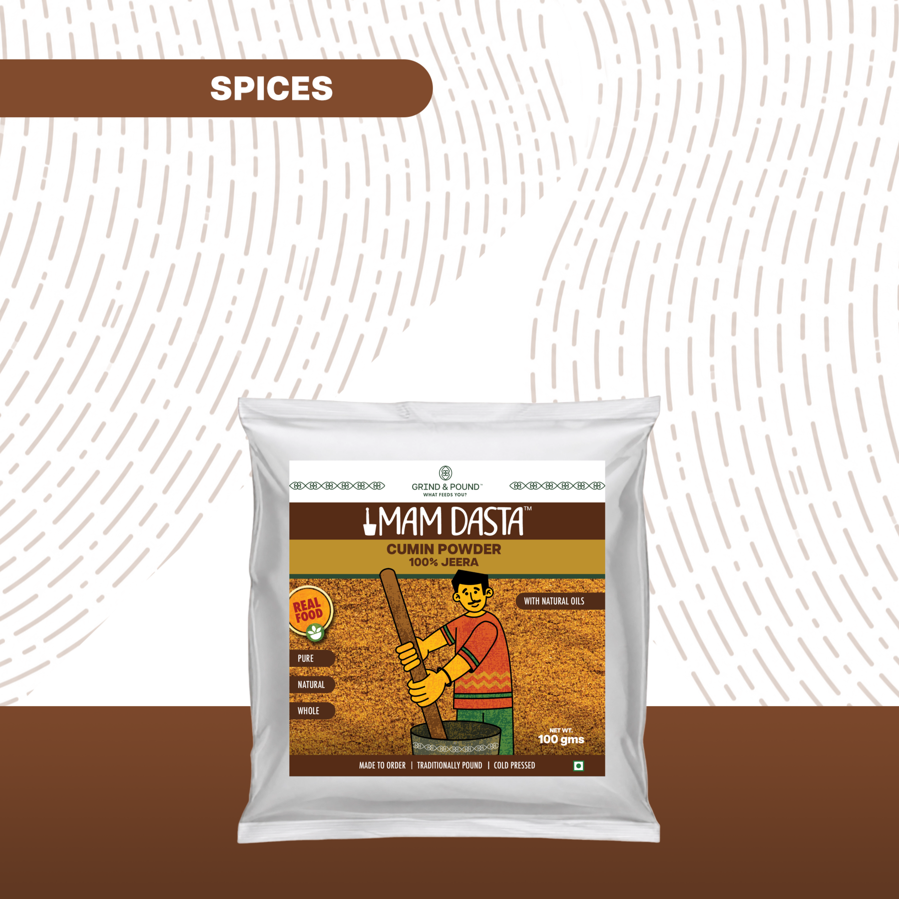 100% Jeera (Cumin / जीरा) Powder