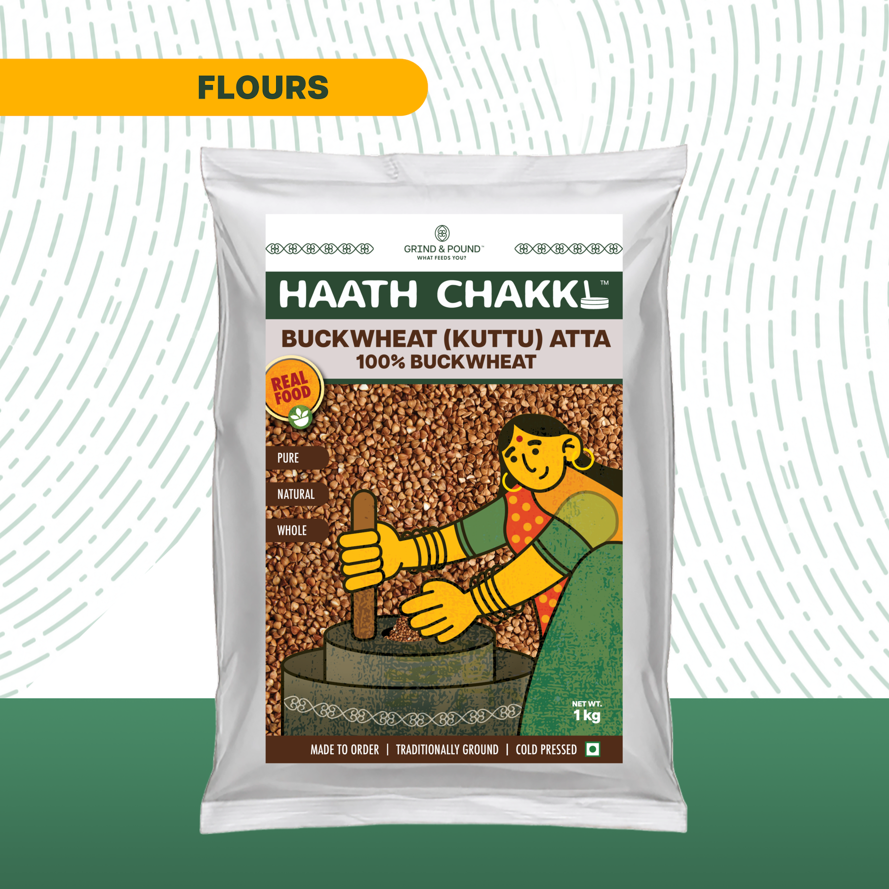 100% Buckwheat (Kuttu) Flour - Giri