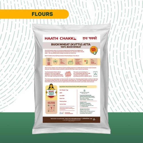 100% Buckwheat (Kuttu) Flour - Chilka