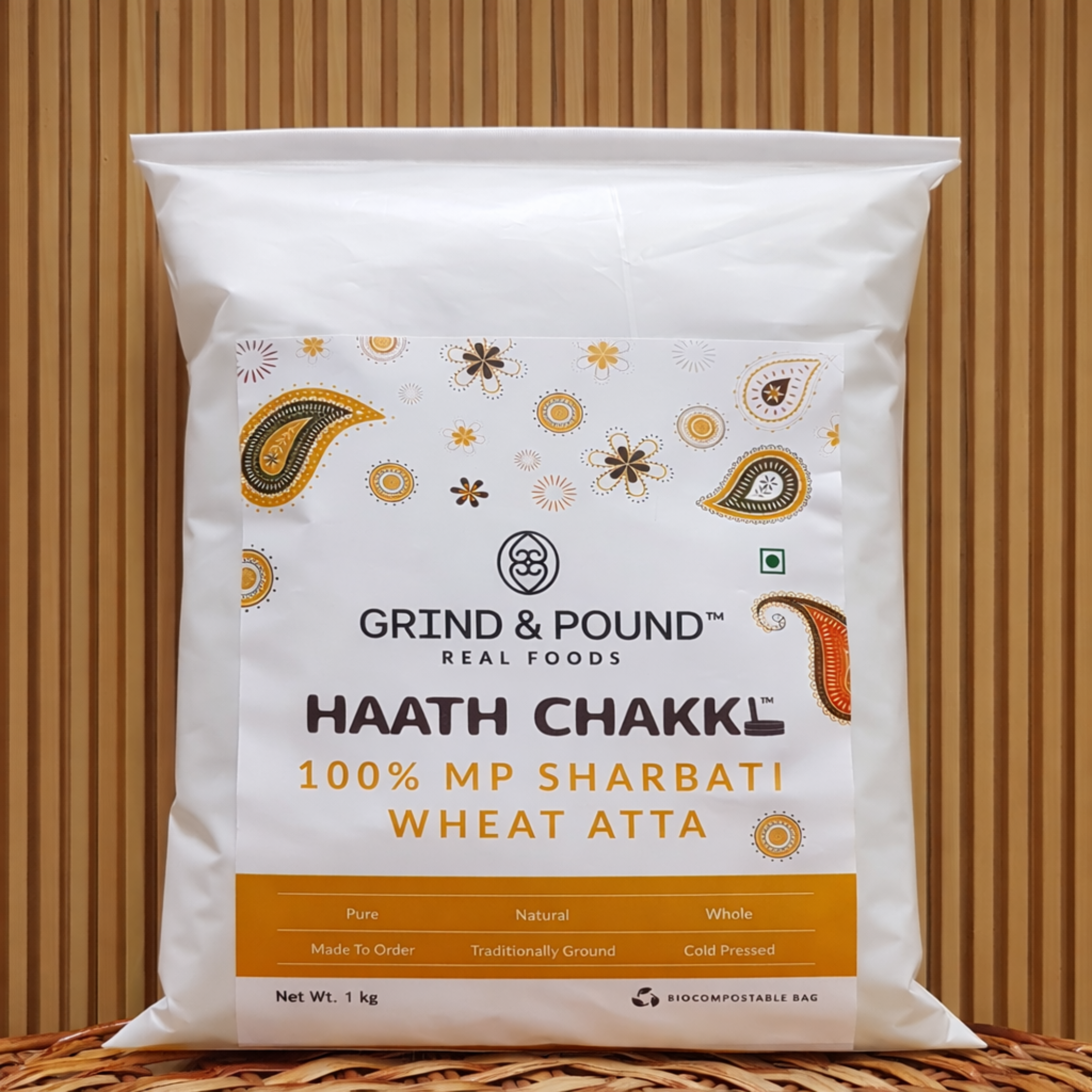 100% MP Sharbati Wheat (Gehoon) Flour