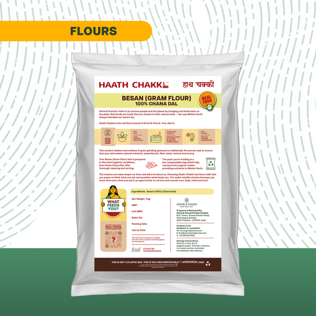 100% Chana Dal (Besan) Flour