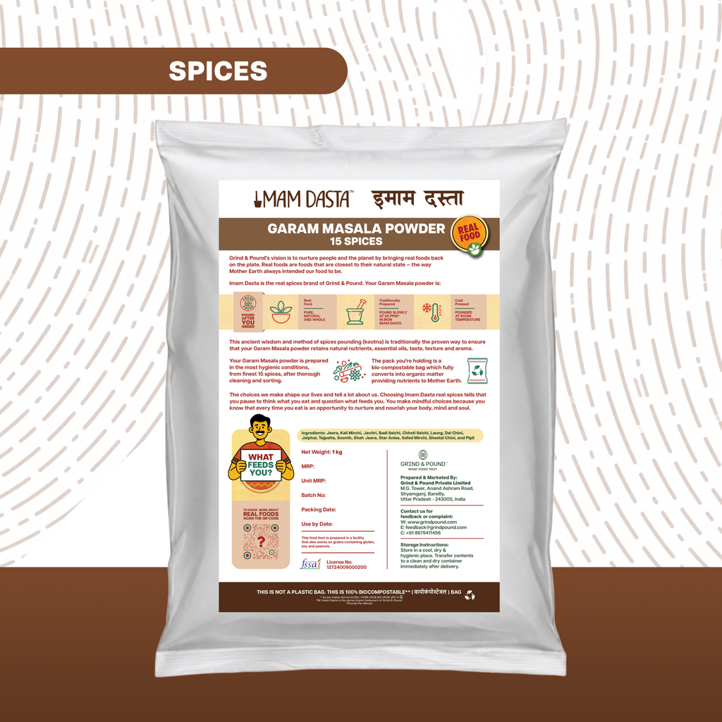 100% Garam Masala (15 Spices) Powder