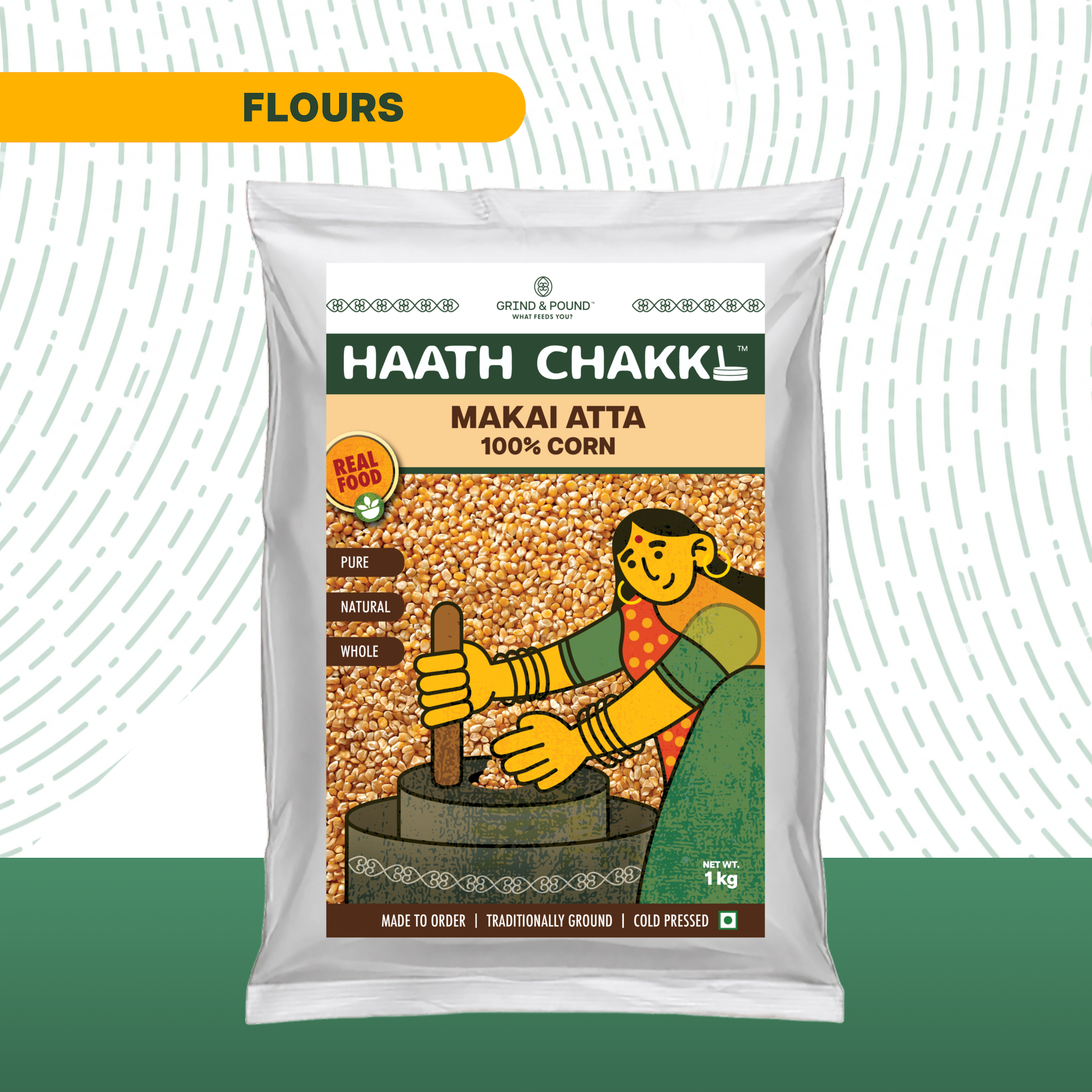 100% Maize (Makai / मक्का) Flour