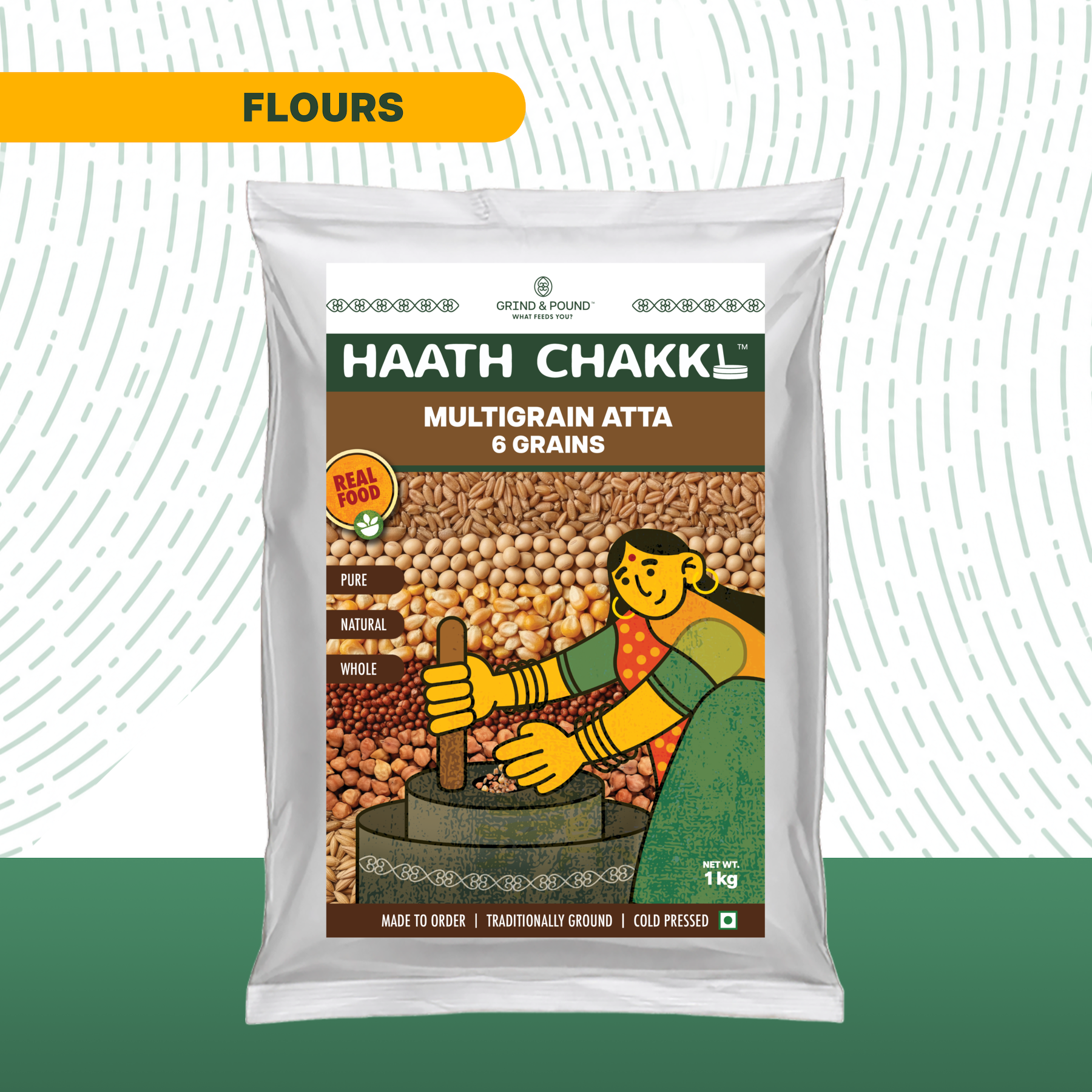 100% Multigrain (6 Grains) Flour