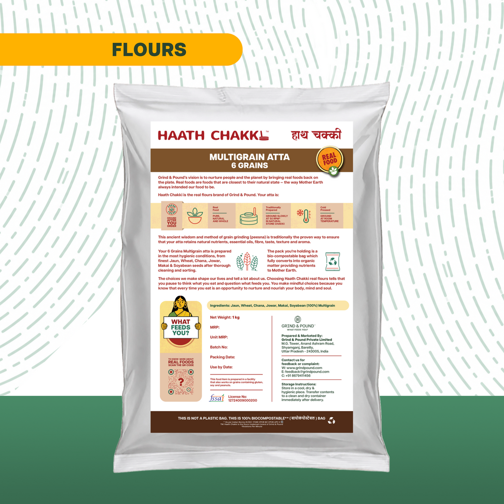 100% Multigrain (6 Grains) Flour