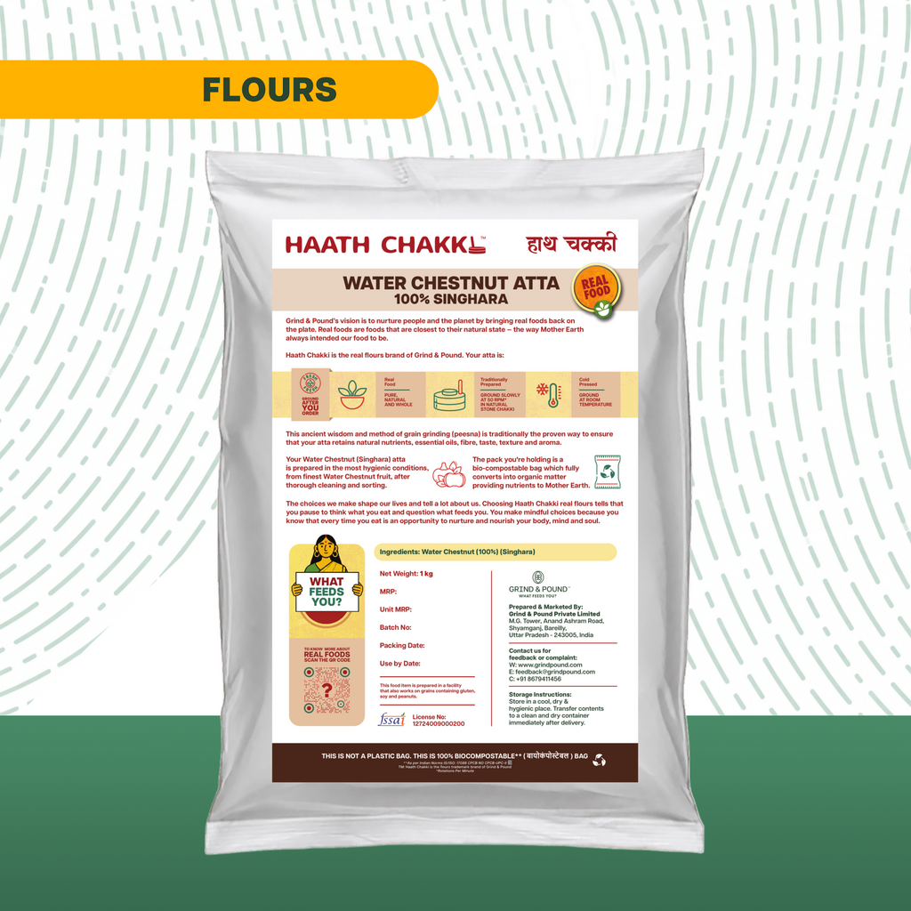 100% Water Chestnut (Singhara) Flour