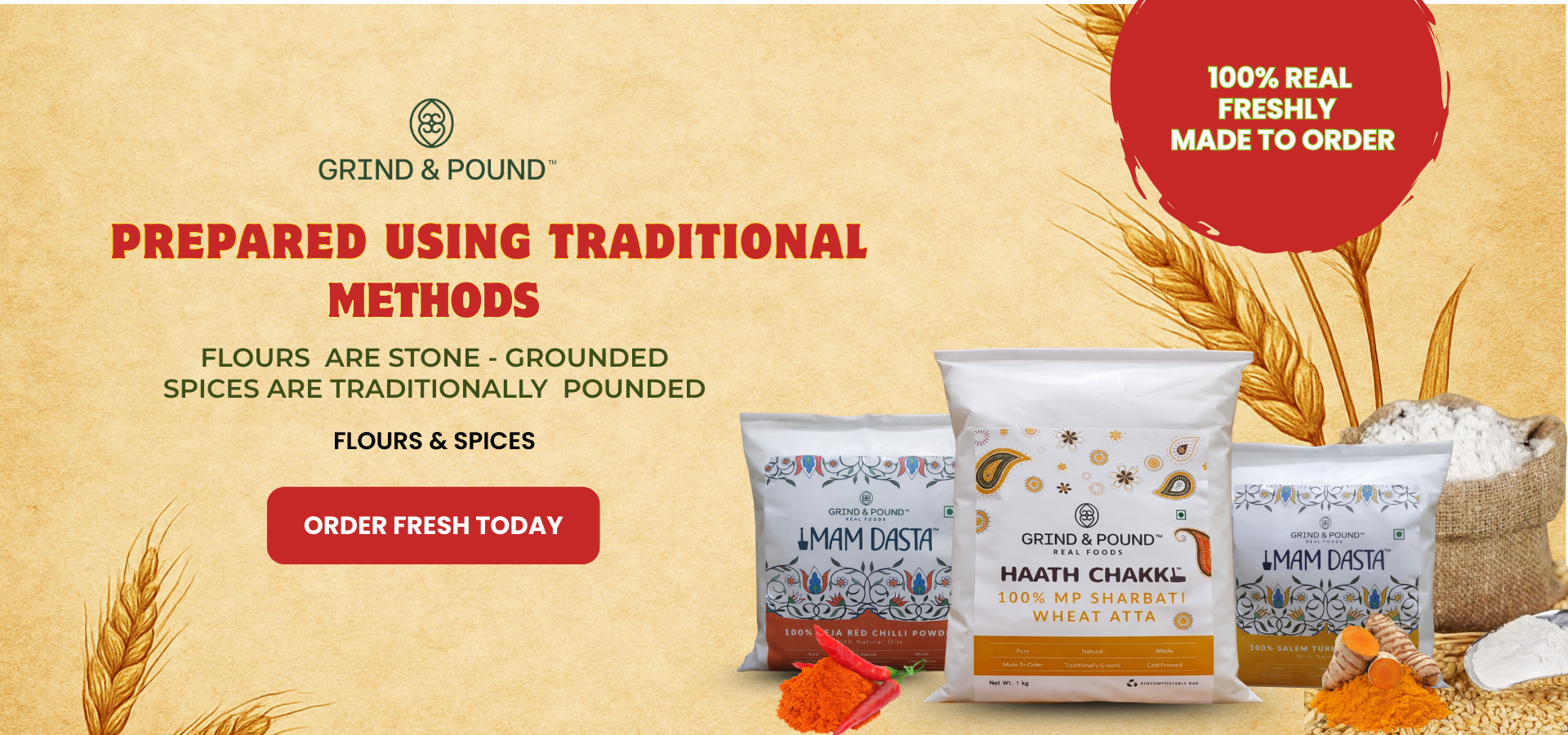 No preservatives, no chemicals. Made to order 