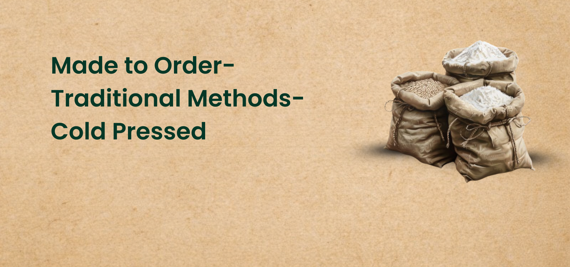 No preservatives, no chemicals. Made to order 